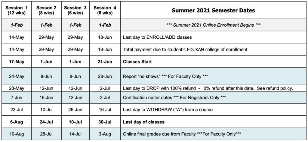 EDUKAN-Summer-2021-Dates